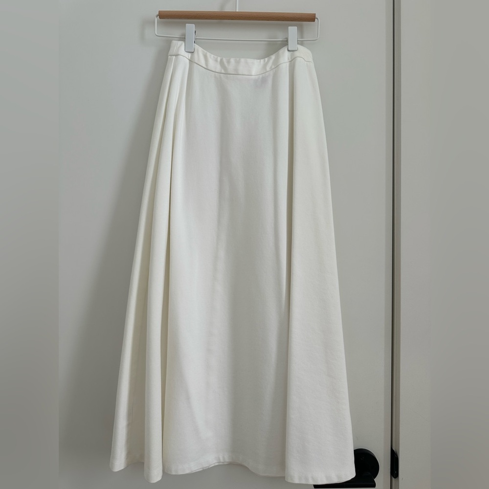Staud lighthouse skirt in white